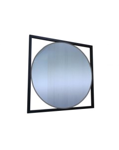 Настенное зеркало Голд 60 2 Простые Черный 600 мм Desk question
