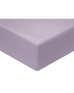 Простыня Моноспейс сиреневый на резинке На резинке Фиолетовый Ecotex