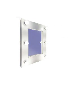 Настенное зеркало Санлайт 60 6 Простые Белый 50 Gm mirror