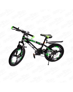 Велосипед горный 21скорость B20 16кг черно зеленый Champ pro