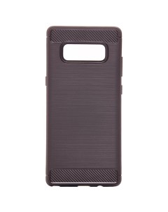 Чехол накладка Carbon для смартфона Samsung Galaxy Note 8 силикон серый 78393 The ultimate experience