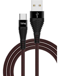 Кабель USB Type C 2xUSB 3A быстрая зарядка 1м черный Forza CFZUSBCUSB1MBK Tfn