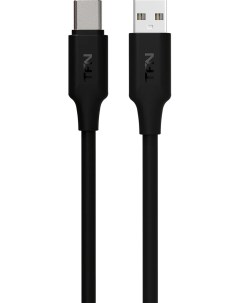 Кабель Type c USB 2 4A 1м черный CUSBCUSB1MBK Tfn