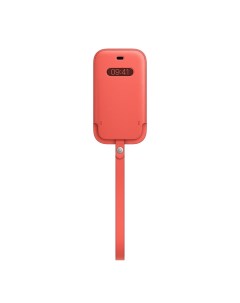 Кожаный чехол конверт MagSafe для смартфона iPhone 12 mini натуральная кожа розовый цитрус MHMN3ZE A Apple