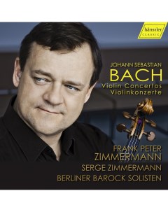 Frank Peter Zimmermann Bach Violin Concertos LP Hanssler classic