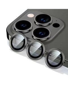 Защитное стекло на камеру iPhone 15 Pro Черный Лучшее для лучших