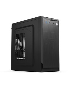 Корпус компьютерный S302 S302 черный Prime box