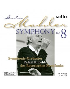R Kubelik Symphonie Orchester Des Bayerischen Rundfunks Symphony No 8 LP Audite