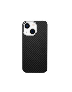 Чехол Kevlar для iPhone 13 арамид кевлар ударопрочный ультратонкий Чёрный K-doo