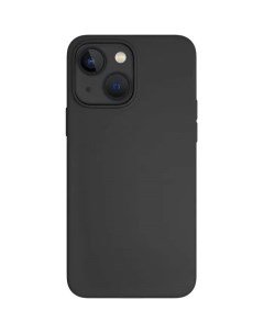 Чехол Liquid Silicone MagSafe для iPhone 14 Plus черный Vlp