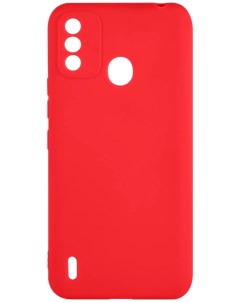 Чехол Ultimate для Itel A48 силиконовый красный Red line