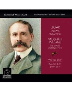 Kansas City Symphony Orchestra Elgar Enigma Variations Williams Vinyl LP Reference recordings