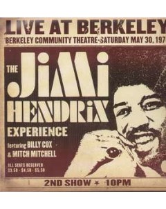 Jimi Hendrix The Berkeley Concerts 180g USA Experience hendrix