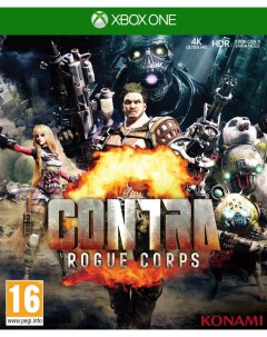 Игра Contra Rogue Corps Xbox One полностью на иностранном языке Konami