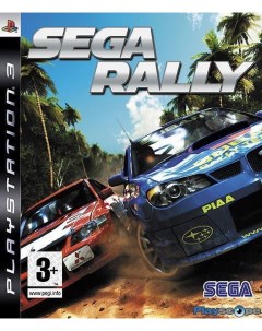Игра Sega Rally PlayStation 3 полностью на русском языке Оем