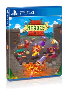 Игра No Heroes Here PlayStation 4 полностью на иностранном языке Strictly limited games