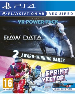 Игра Raw Data and Sprint Vector Только для PS VR PS4 полностью на иностранном языке Survios