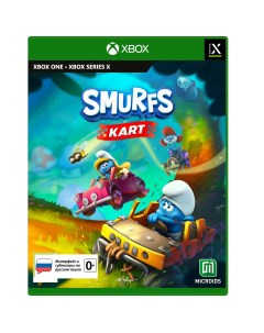 Игра Smurfs Kart Xbox One Xbox Series X русские субтитры Microids