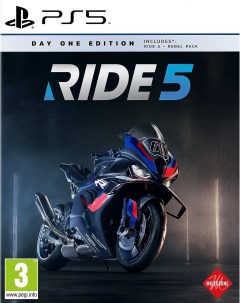 Игра Ride 5 Day One Edition PlayStation 5 полностью на иностранном языке Milestone