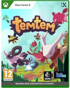 Игра Temtem Xbox One Xbox Series X полностью на иностранном языке Humble games