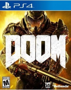 Игра Doom PlayStation 4 полностью на иностранном языке Bethesda
