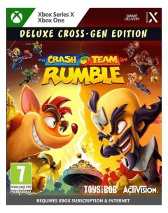 Игра Crash Team Rumble Deluxe Edition Xbox One Series X полностью на иностранном языке Activision