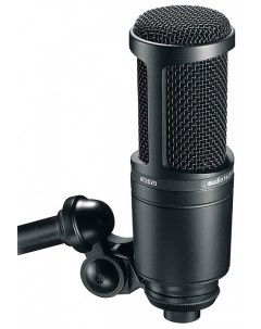 Микрофон AT2020 XLR Black Audio-technica