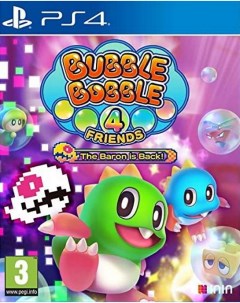 Игра Bubble Bobble 4 Friends The Baron is Back PS4 полностью на иностранном языке Inin games