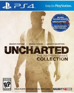 Игра Uncharted Натан Дрейк Коллекция PlayStation 4 полностью на иностранном языке Sony interactive entertainment