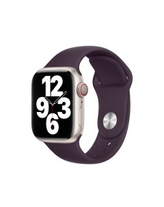 Ремешок силиконовый Elderberry Sport Band Бузиновый M L Watch 41mm Apple