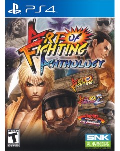 Игра Art of Fighting Anthology PlayStation 4 полностью на иностранном языке Limited run games