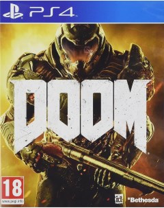 Игра Doom PlayStation 4 полностью на иностранном языке Bethesda softworks
