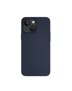 Чехол Silicone case MagSafe iPhone 14 темно синий Vlp