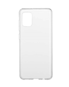 Чехол накладка Gel Case для Samsung Galaxy A31 2020 прозрачный арт 87626 Deppa