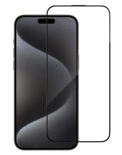 Защитное стекло для iPhone 15 Pro Max Corning Anti Static Black Blueo