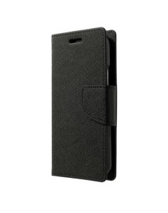 Чехол книжка для Samsung i9500 Galaxy S4 боковой черный X-case