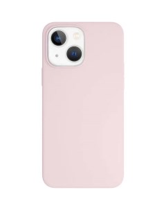 Чехол Liquid Silicone MagSafe для iPhone 14 светло розовый Vlp