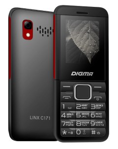 Мобильный телефон Linx C171 Black 1521354 Digma