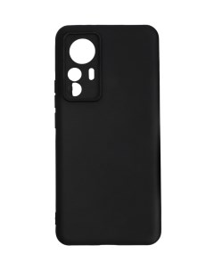 Чехол Case для телефона Xiaomi 12T силиконовый защита камеры черный Ibox