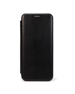 Чехол книжка для Samsung J330F Galaxy J3 2017 боковой с хлястиком черный X-case