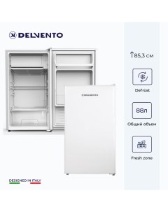 Холодильник VOW23601 белый Delvento