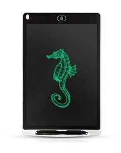 Графический планшет для рисования с LCD экраном 12 белый 00666 Nobrand