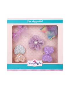 Набор заколок для девочки Нежность 455716 многоцветный Mary poppins