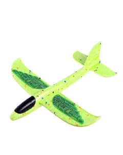 Метательный планер Самолет Air 31х35 см зеленый 5570189 Funny toys