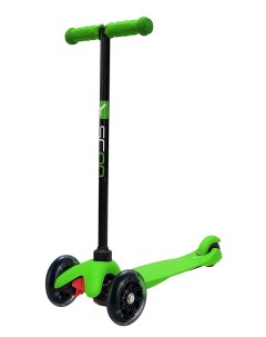 Самокат R Toys mini Shine A5 со светящимися колесами цвет green Y-scoo