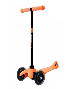 Самокат R Toys mini Shine A5 со светящимися колесами цвет orange Y-scoo