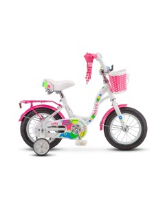 Велосипед Jolly 12 V010 год 2022 цвет Белый Розовый Stels