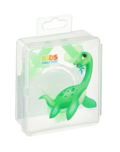 Набор для плавания Динозаврик зажим для носа беруши цвет зеленый Nobrand