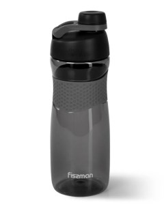 Пластиковая бутылка для воды 880мл 6934 Чёрный Fissman
