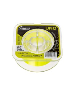 Леска UNO 0 16mm 100m F Yellow Nylon PR U Y 016 100 Premier fishing